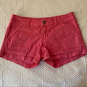 Pink shorts
